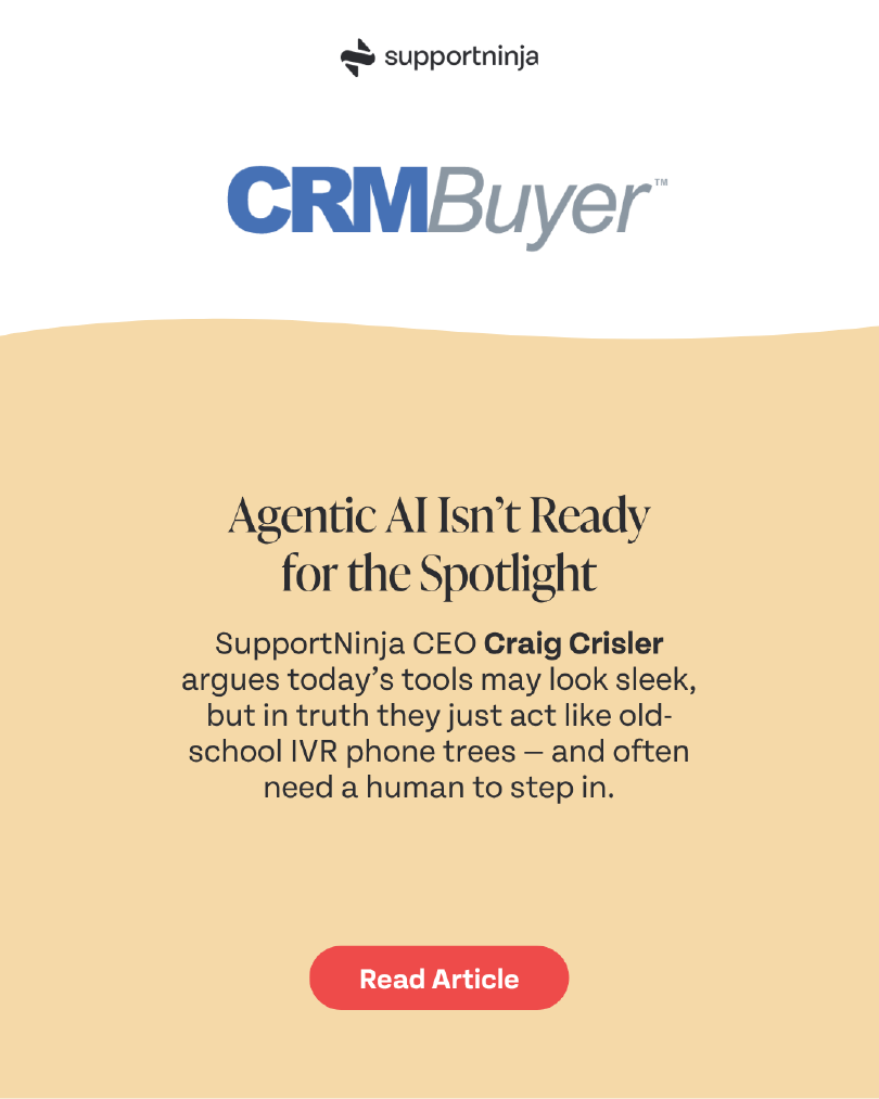 Agentic AI Poised To Become Customer Service Darling