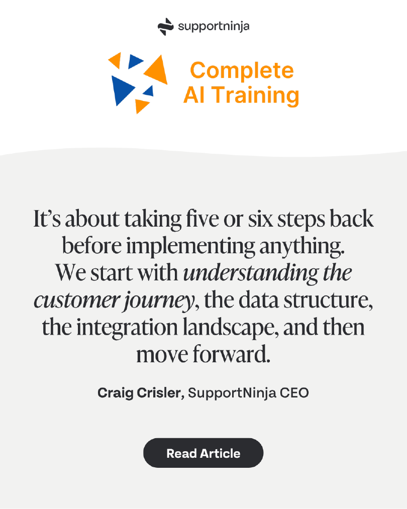 How SupportNinja Integrates Generative AI Without Losing the Human Touch in Customer Experience