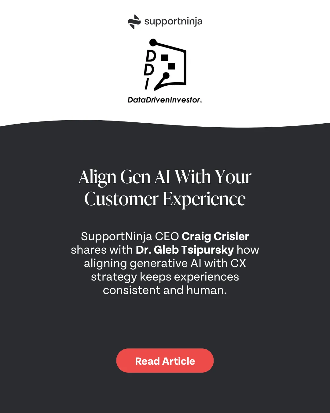 Align Gen AI With Your Customer Experience