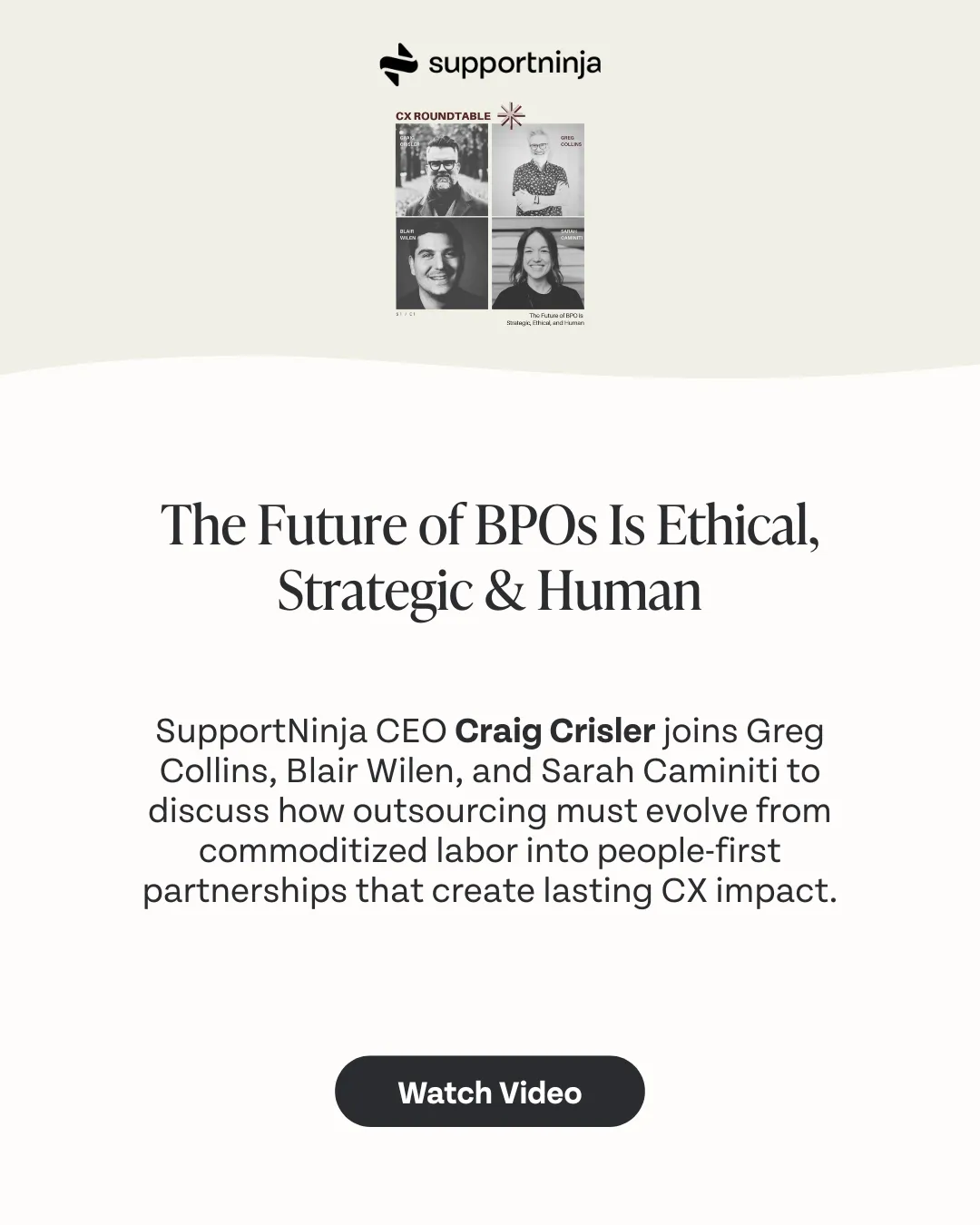 CX Outsourcing Panel with Epochal Growth