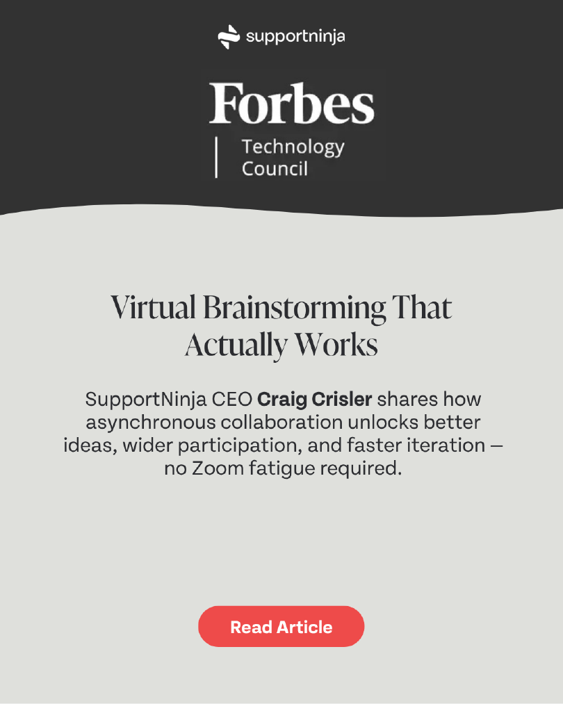 From Groupthink To Great Ideas: The Future Of Virtual Brainstorming