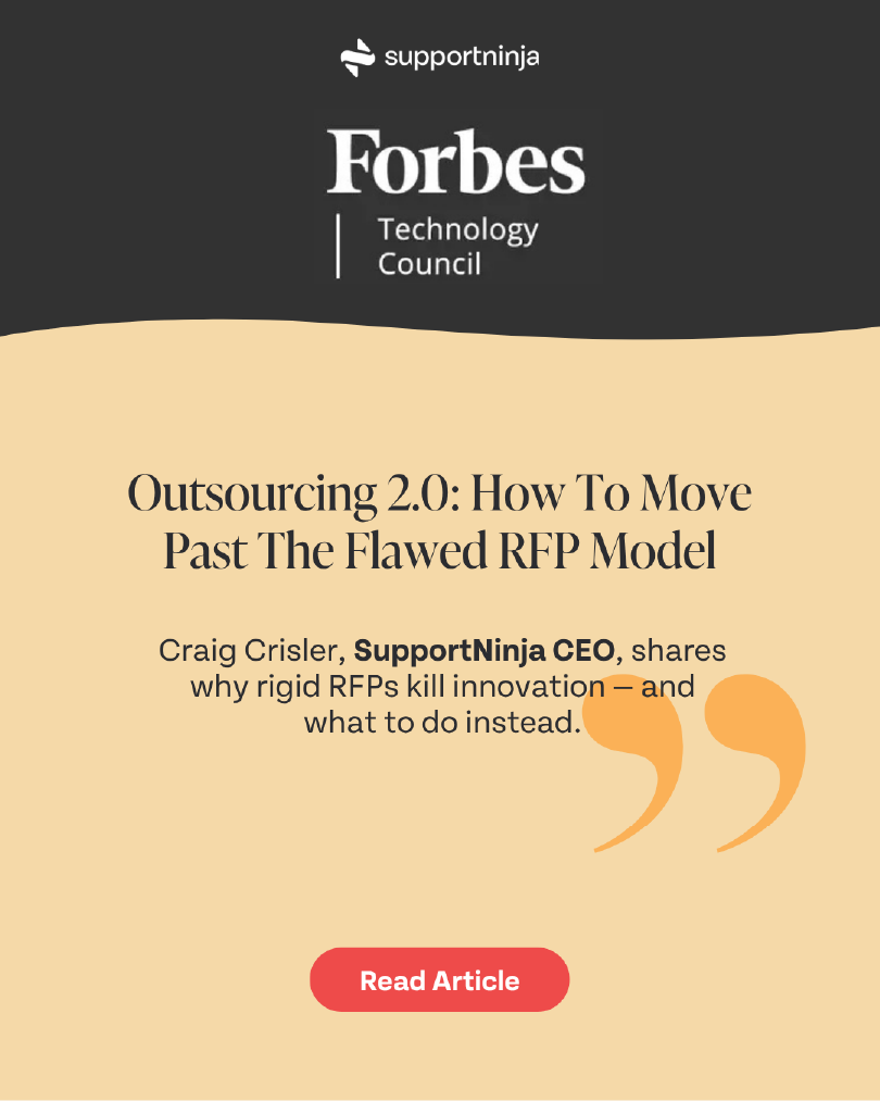 Outsourcing 2.0: How To Move Past The Flawed RFP Model
