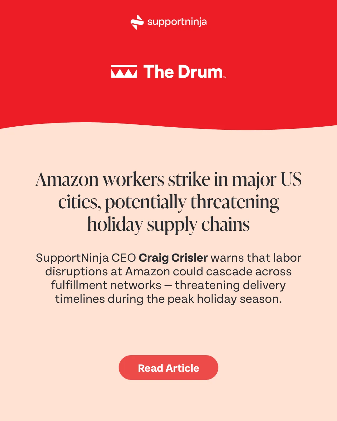Amazon workers strike in major US cities, potentially threatening holiday supply chains