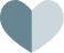 Teal heart icon