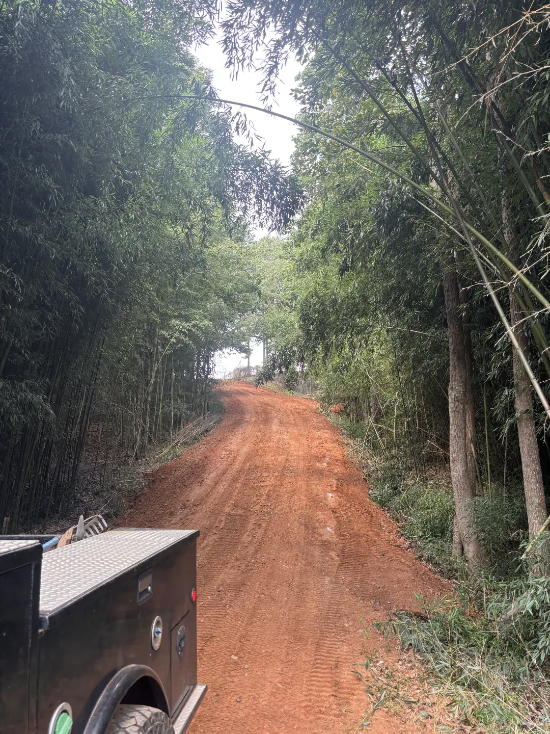 Graded a driveway for access to property