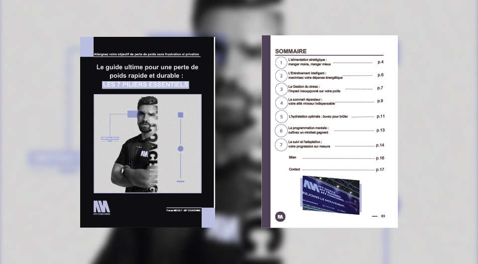 MY COACHING - FREEBOOK - Programme perte de poids en ligne