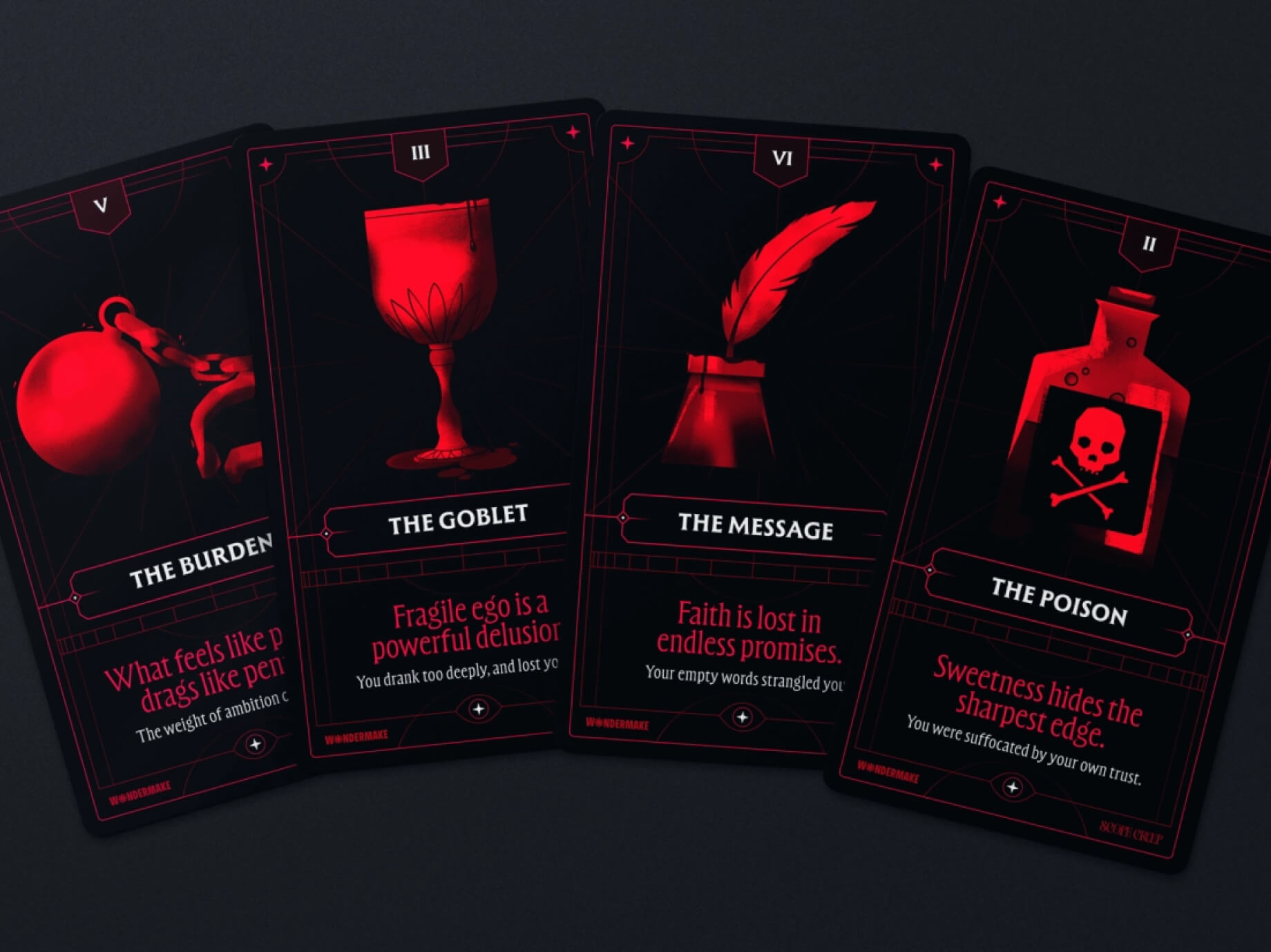 Wondermake. Minimalist text-based adventure game. Project management horrors interactive fiction.