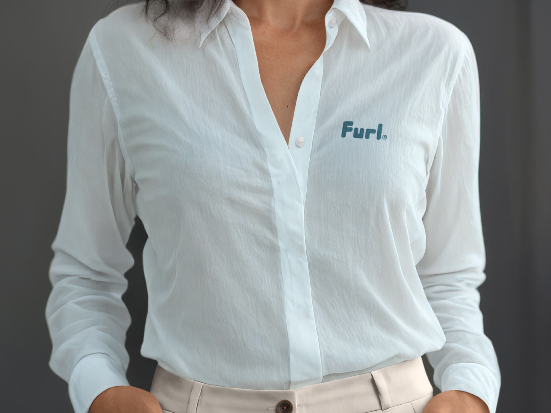 Derek&Eric. FURL brand launch campaign visuals. Clear your space free your mind positioning.