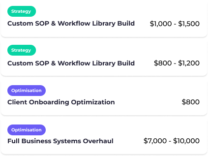 Service library