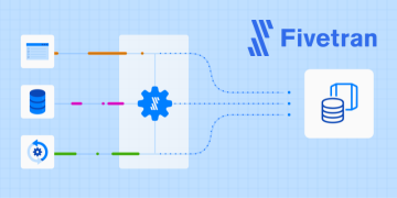 Fivetran and Snowflake integration diagram
