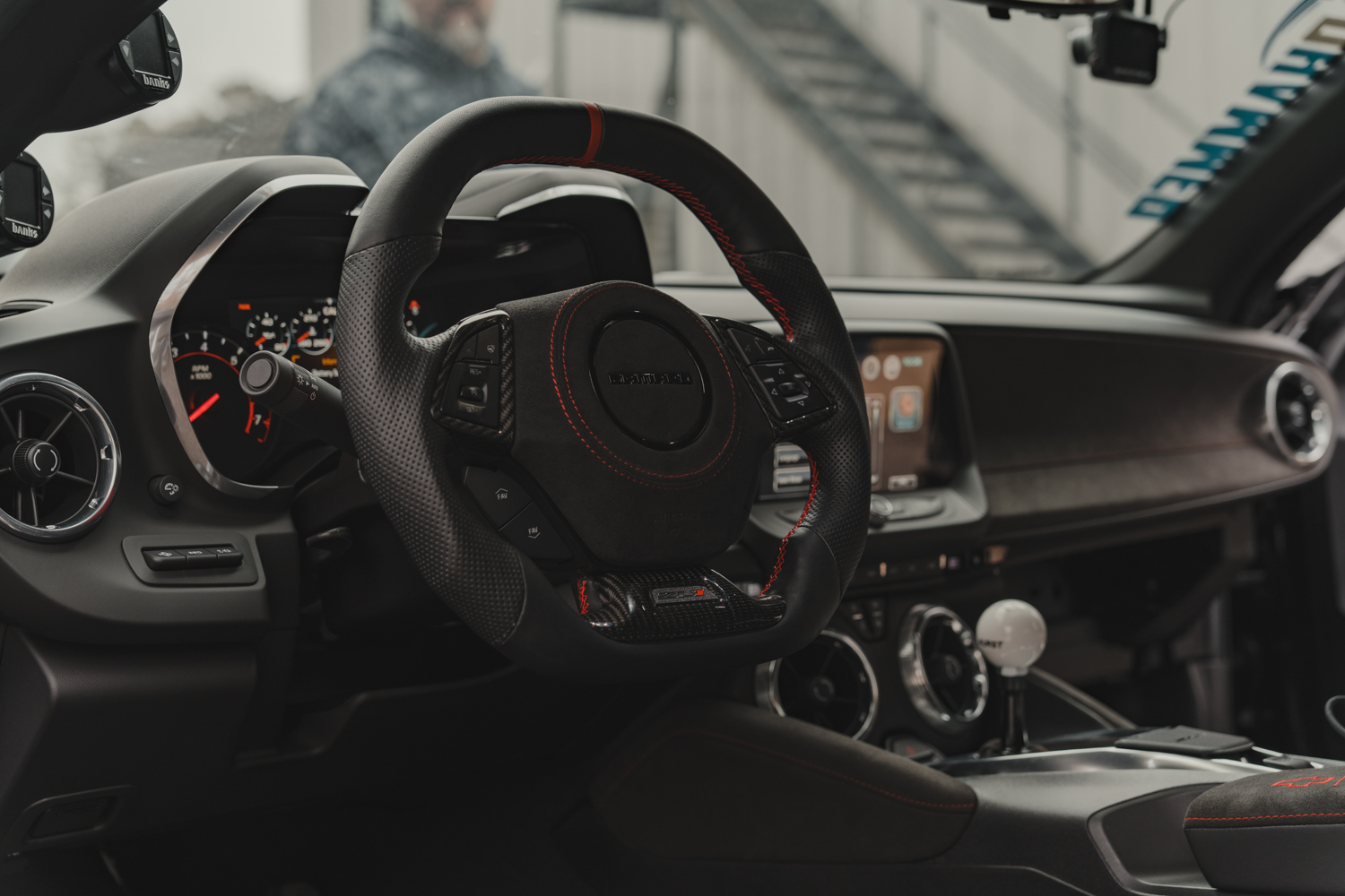 Custom interior dash work Defender110