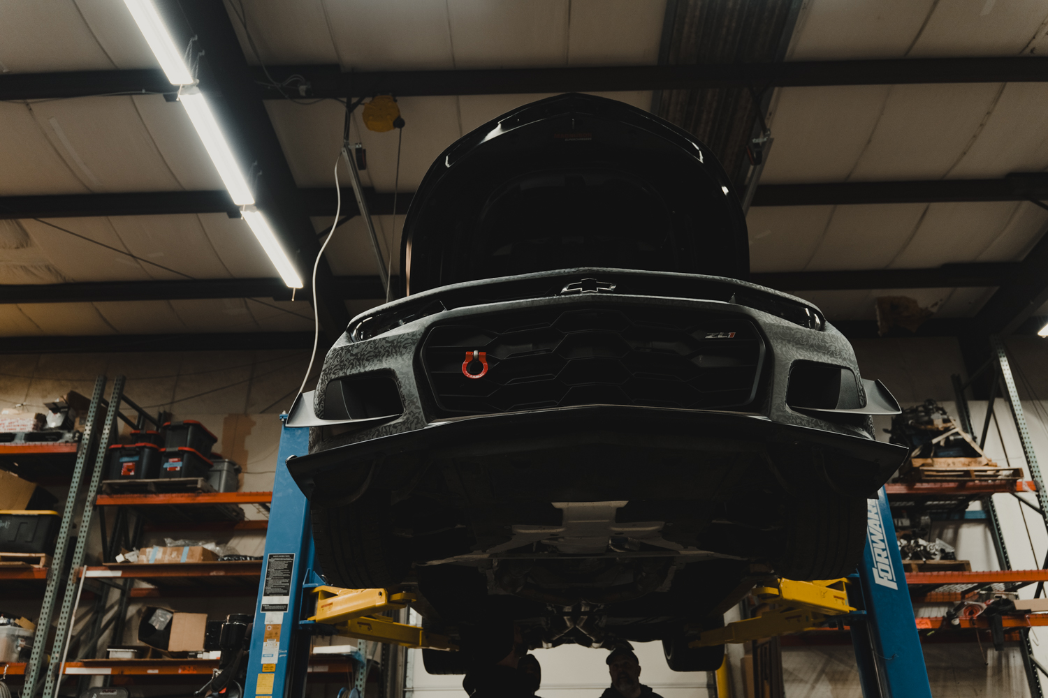 LS3 V8 engine in D110