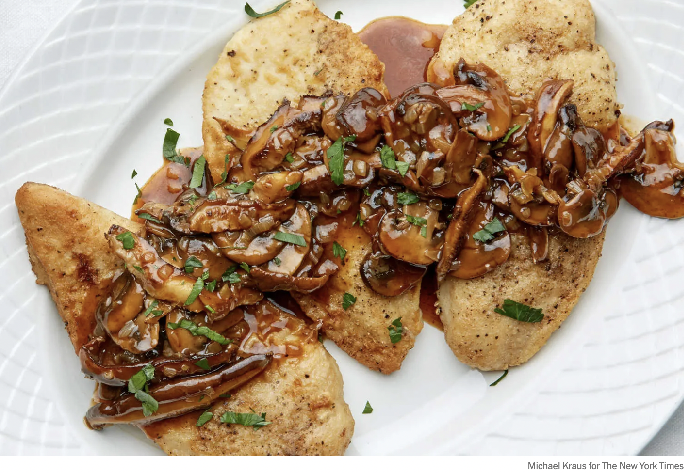 Chicken Marsala & Mushrooms