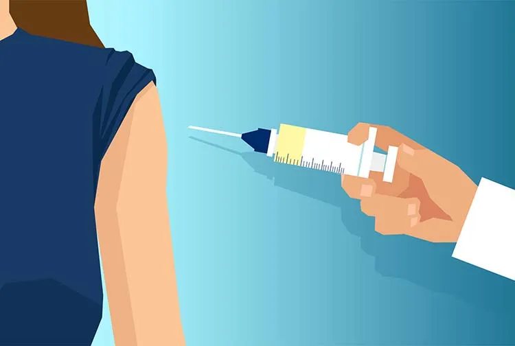 Graphic of vaccinations