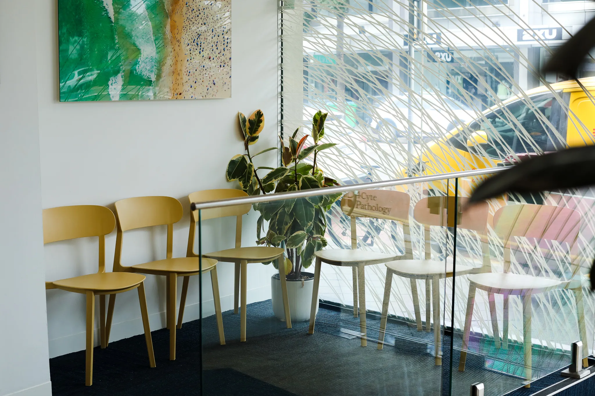 Waiting room at paddington doctors