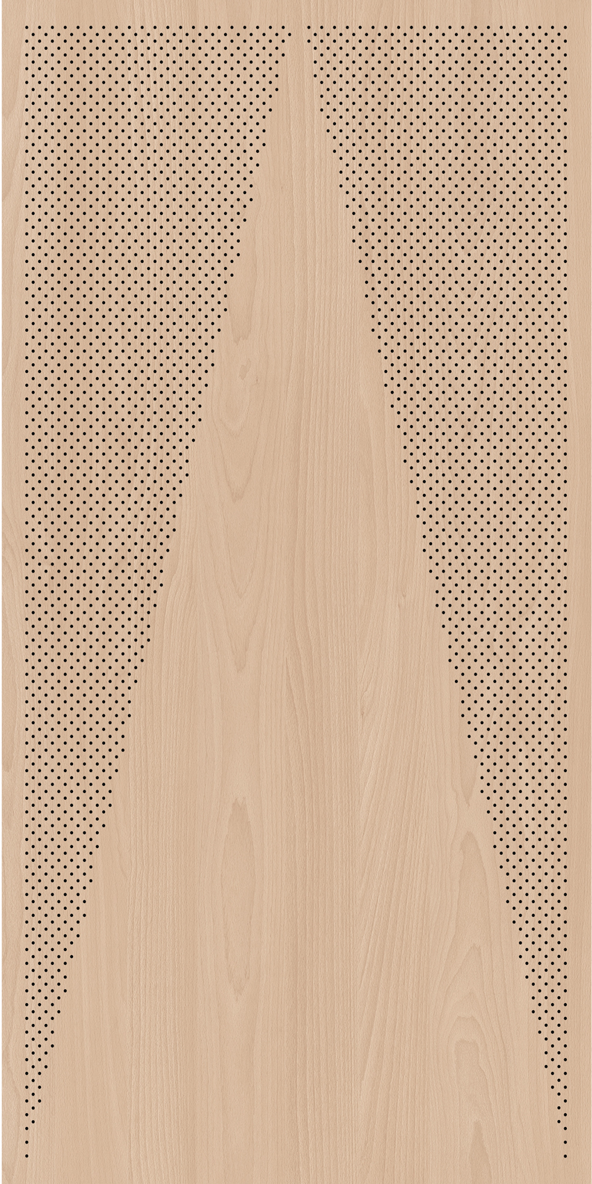 10 - Inverted Triangle Holes