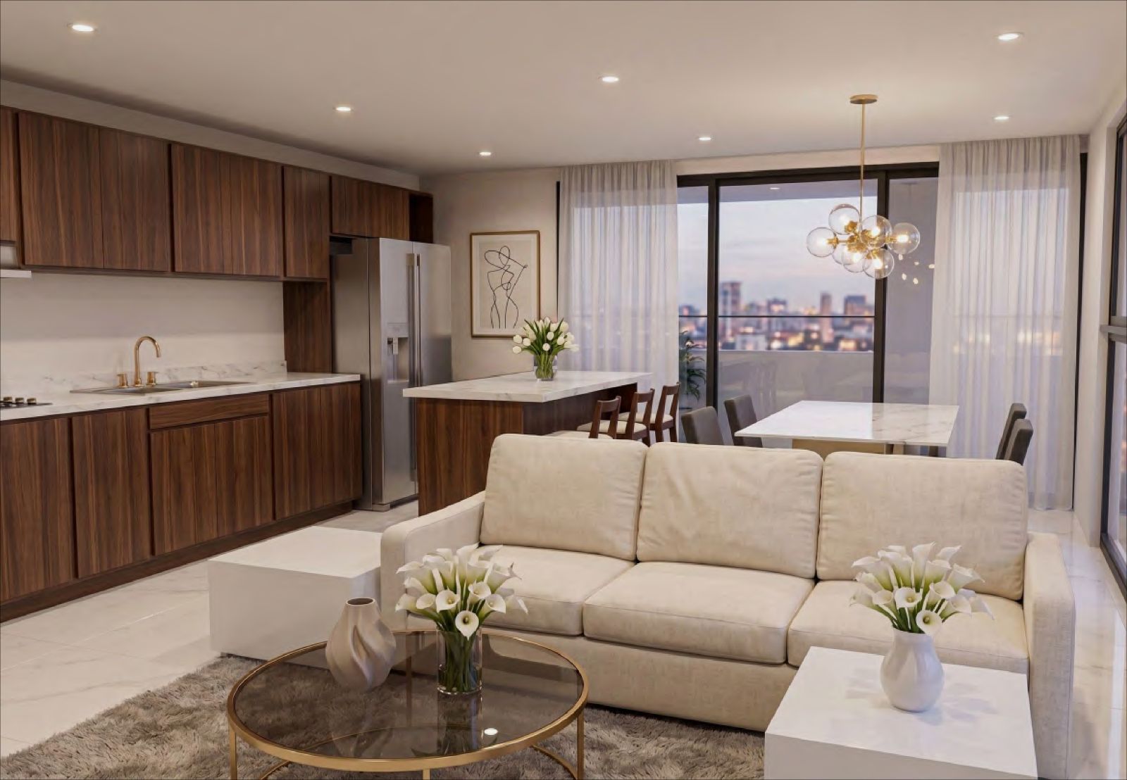 Interior del apartamento