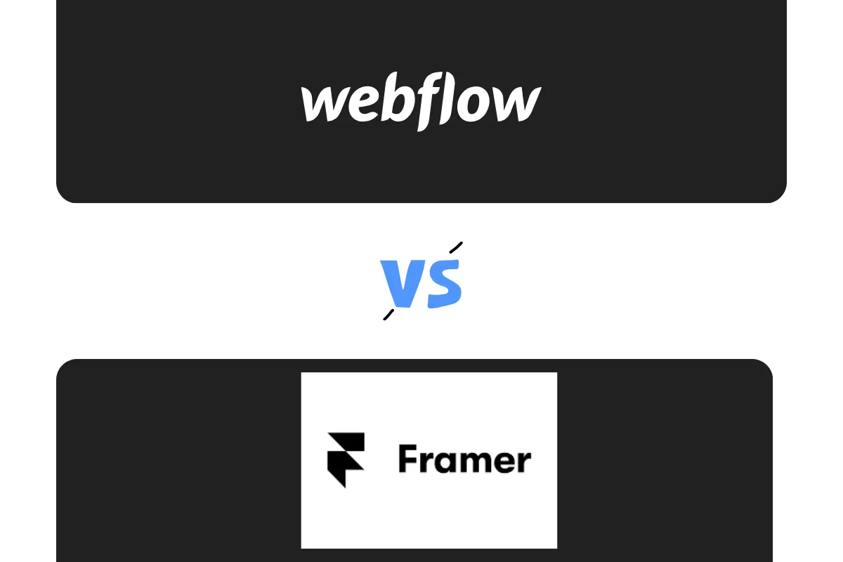 Webflow vs. Framer