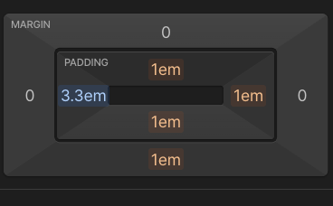 Padding für Datepicker