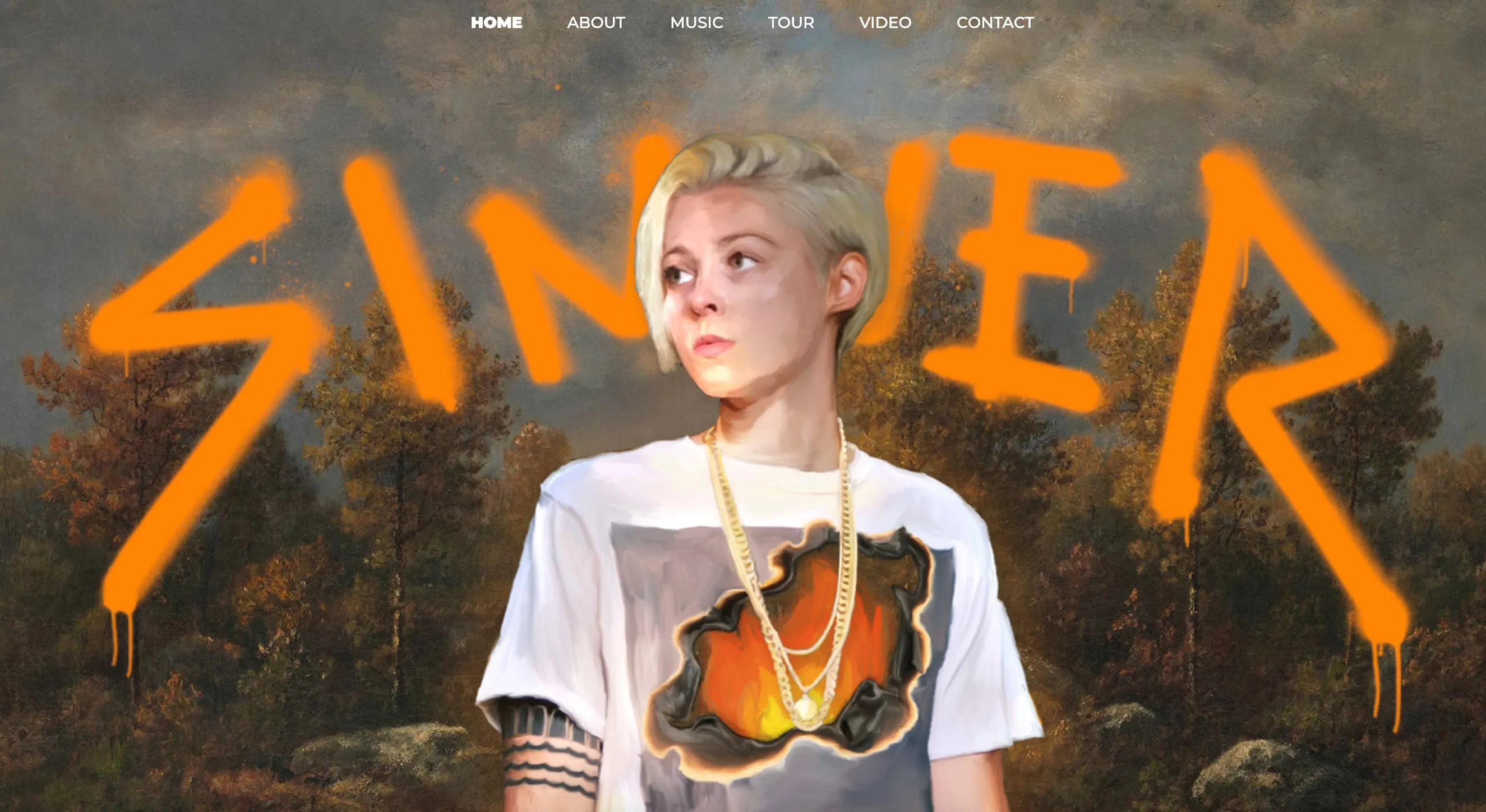 Amanda Lee Peers Music Website Scrollytelling