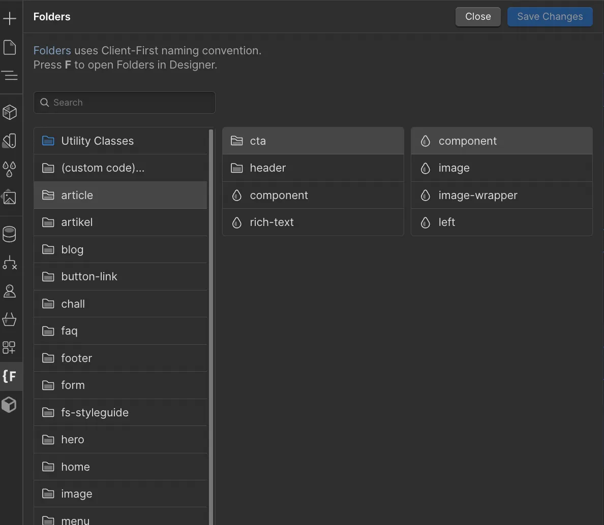 Finsweet Chrome Extension
