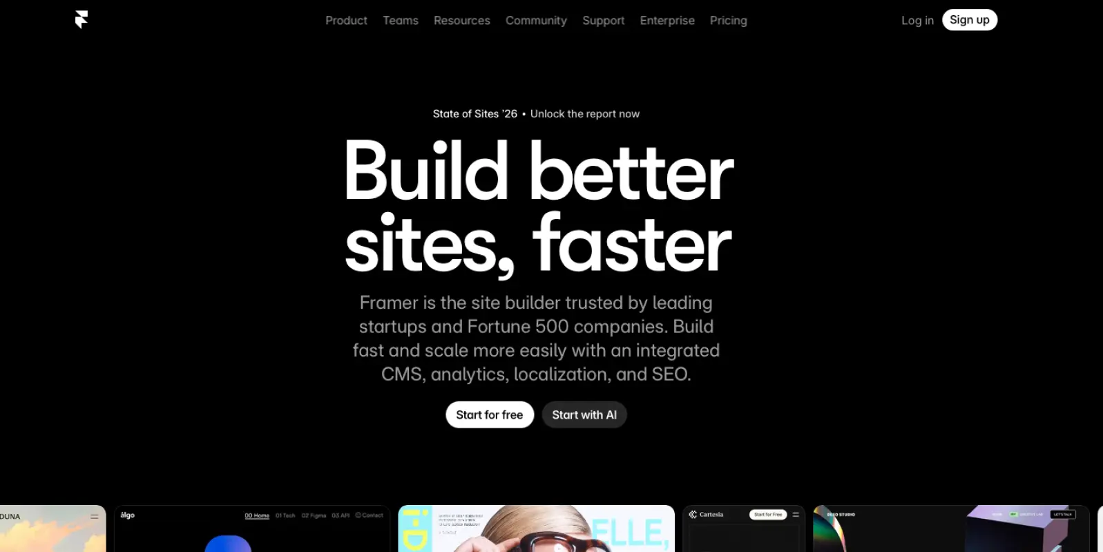 Framer Website