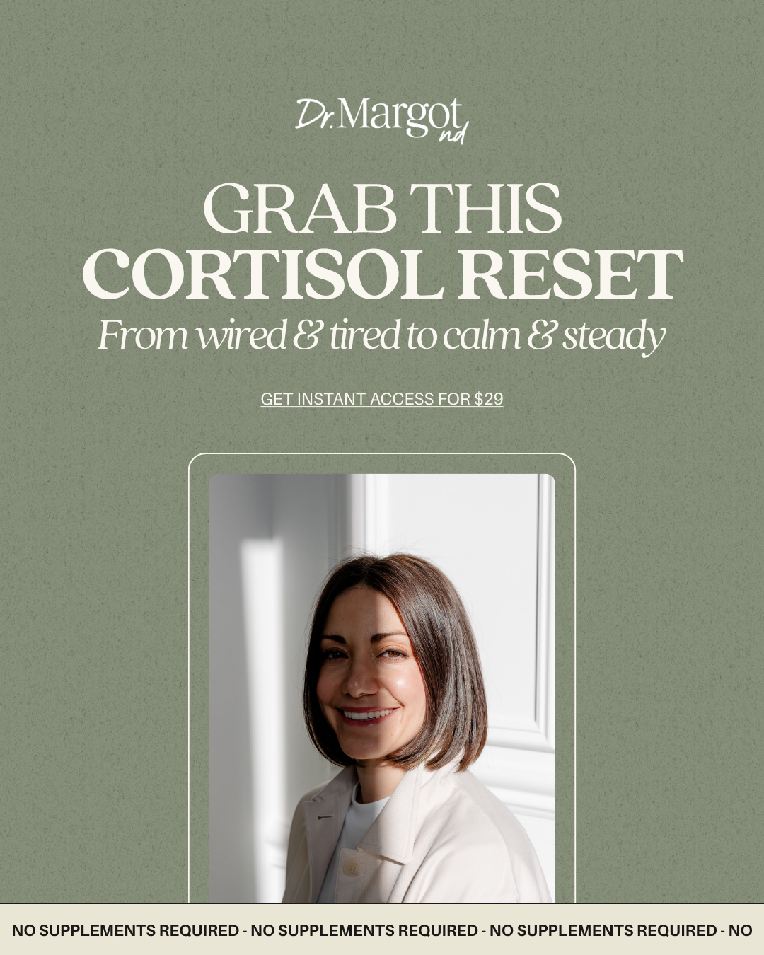 Find Doctor Margot ND on Instagram @doctormargotnd