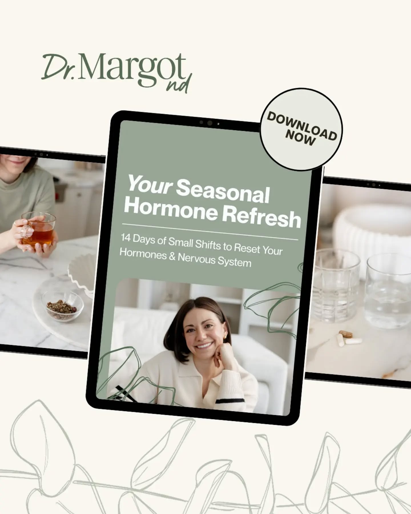 Find Doctor Margot ND on Instagram @doctormargotnd