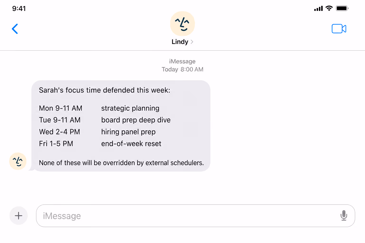 Defend your boss's calendar before it fills