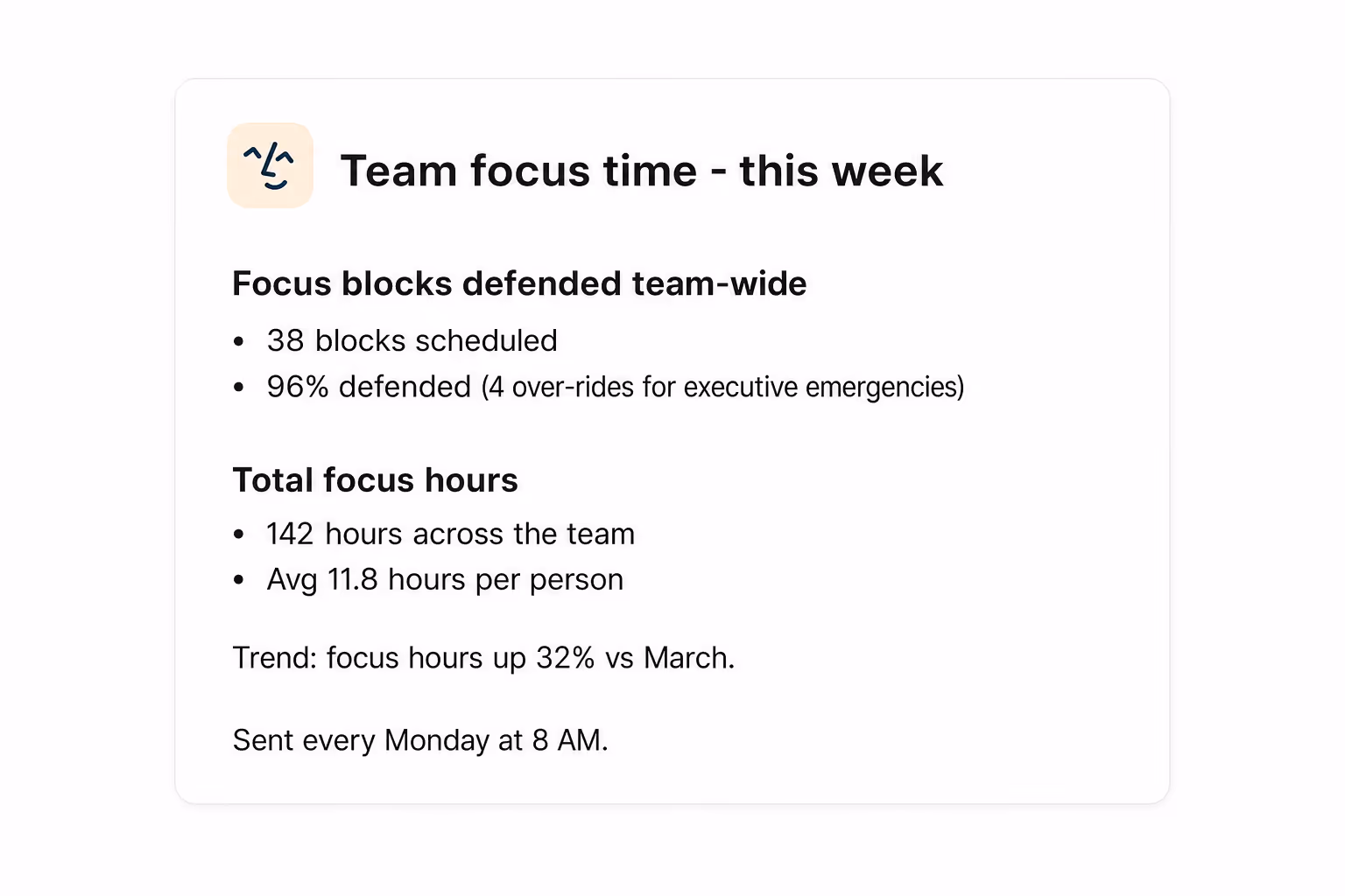 Deep work becomes a team norm