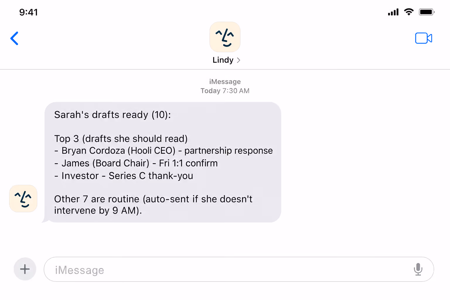 Reply for your boss without sounding like a bot