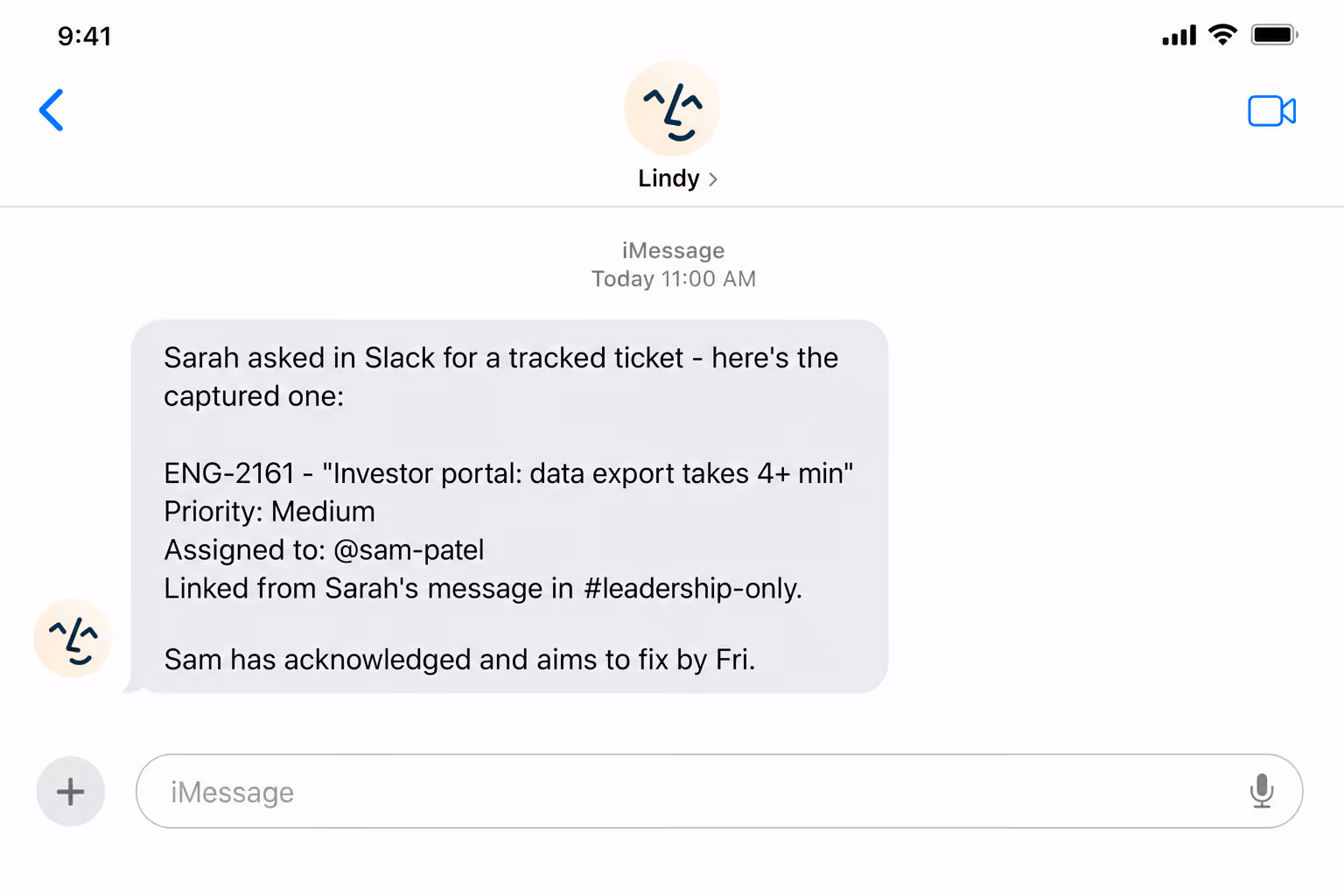 Convert a thread into a ticket without the back-and-forth