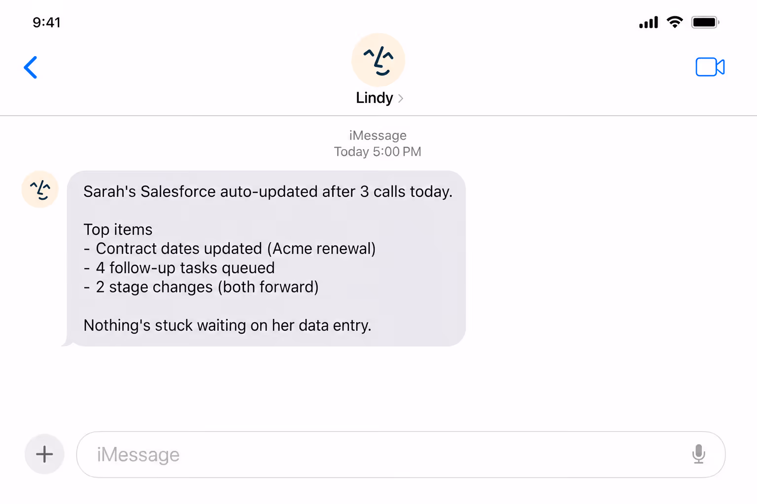 Your boss's Salesforce never falls behind