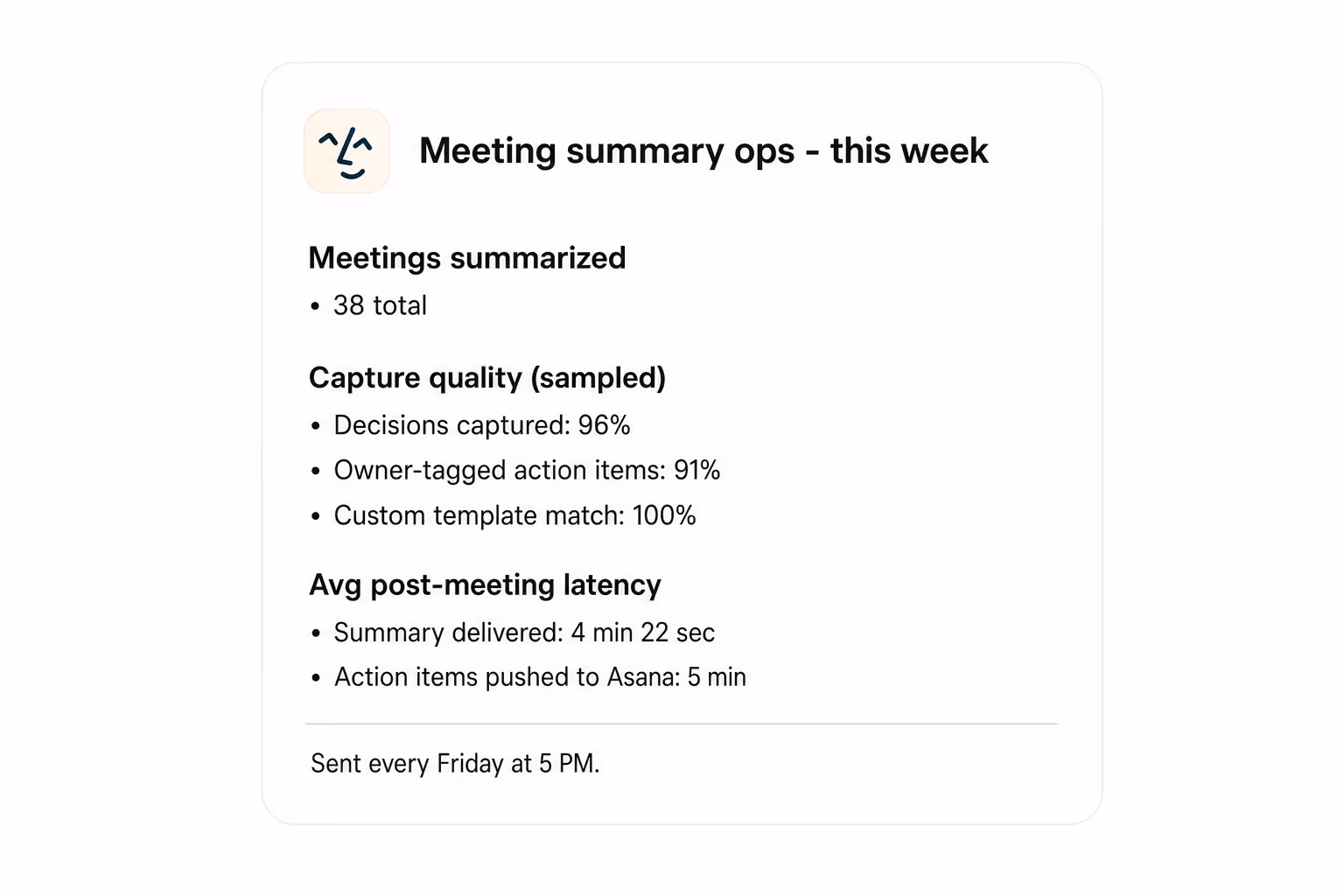 Meetings turn into accountable records