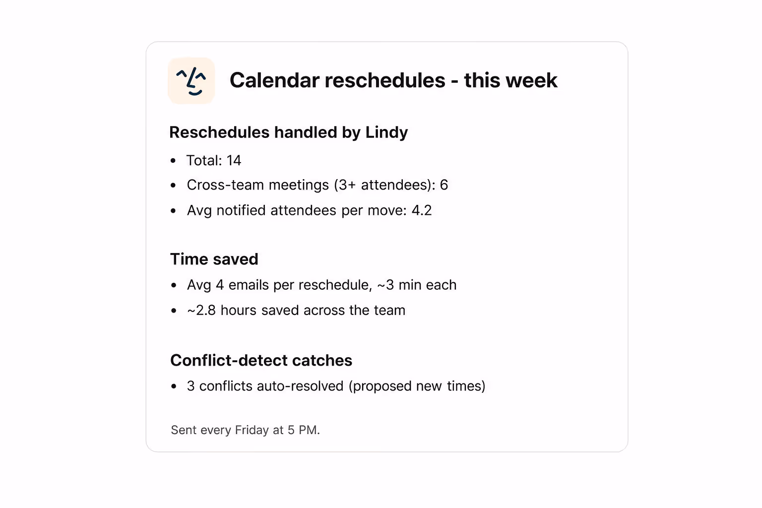 Calendar shifts stop creating chaos