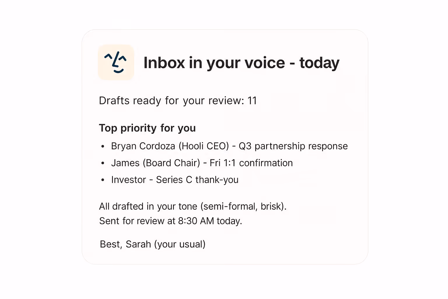 Stay responsive in Outlook without typing every reply