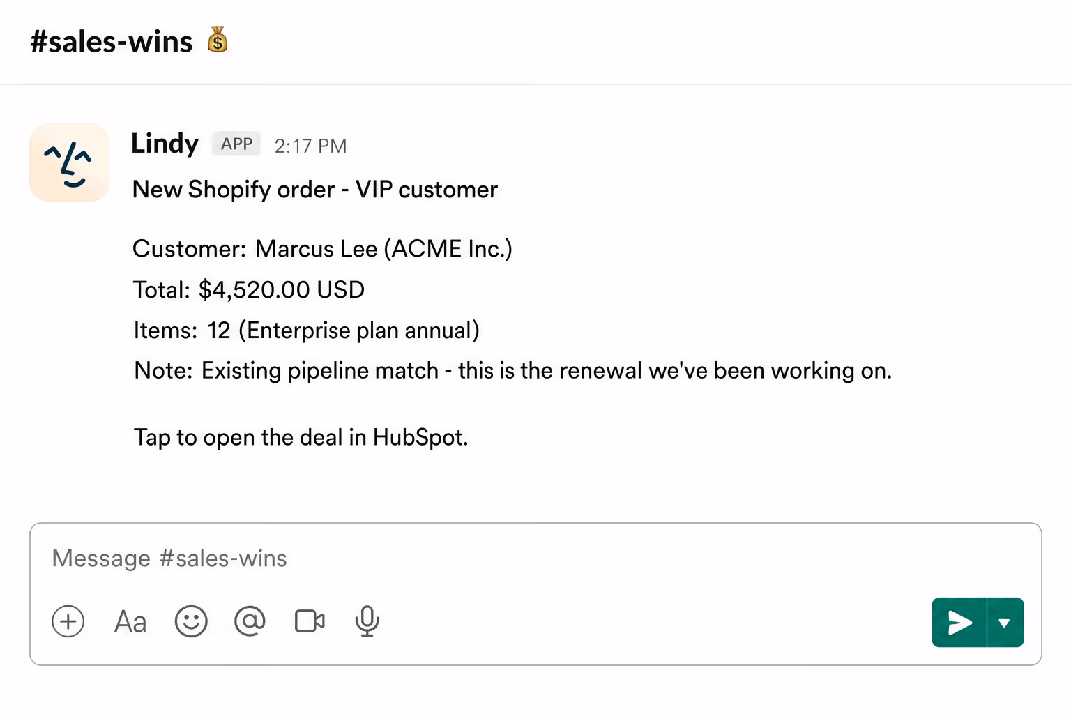 Every order feels like a win, in real time