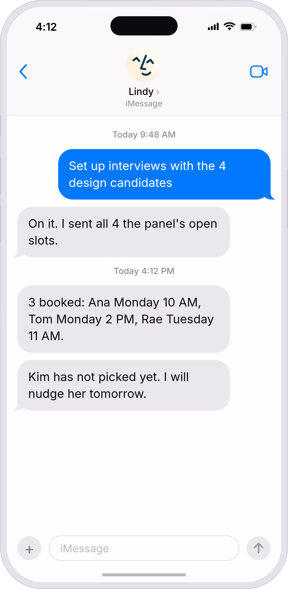 Scheduling stops eating your team's hours