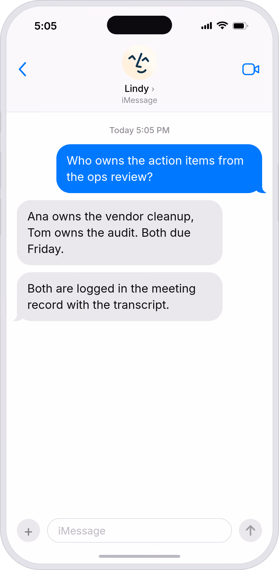 Meetings produce records, not lost time