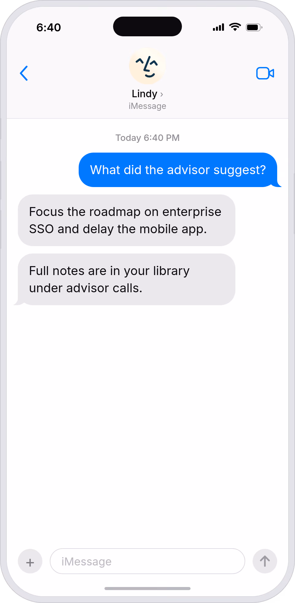 Capture every founder conversation