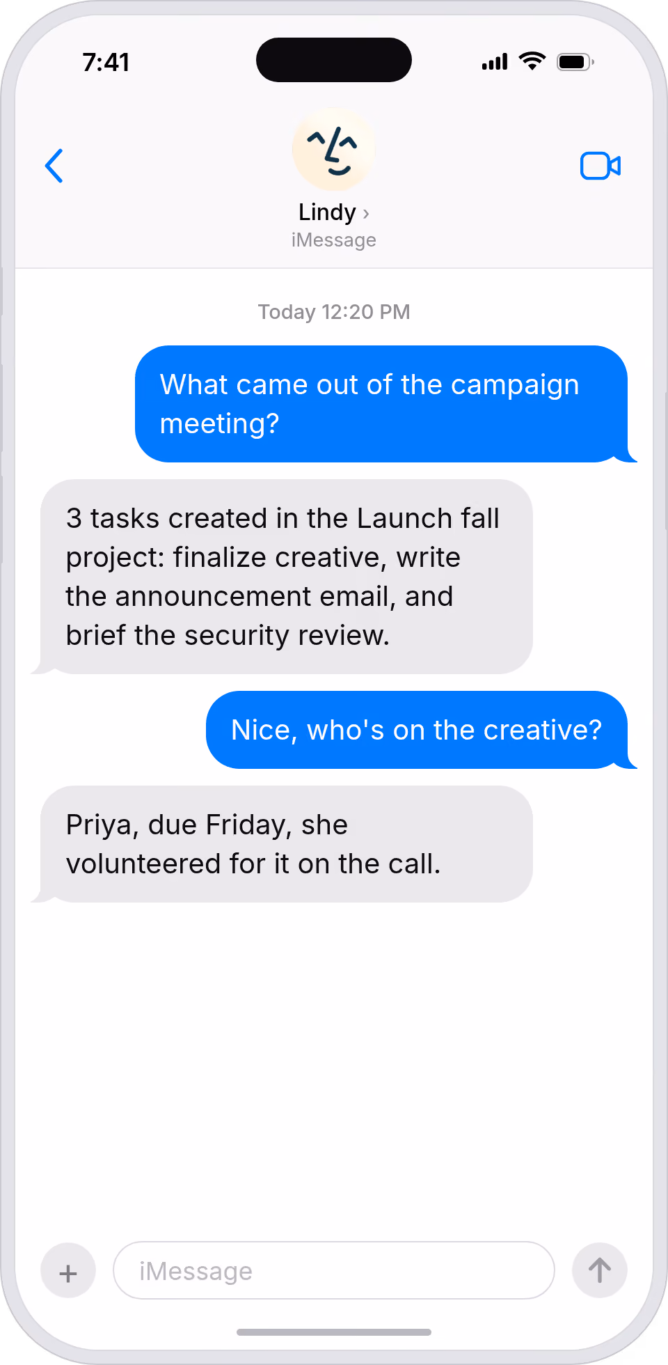 Campaign meetings produce work, not just notes