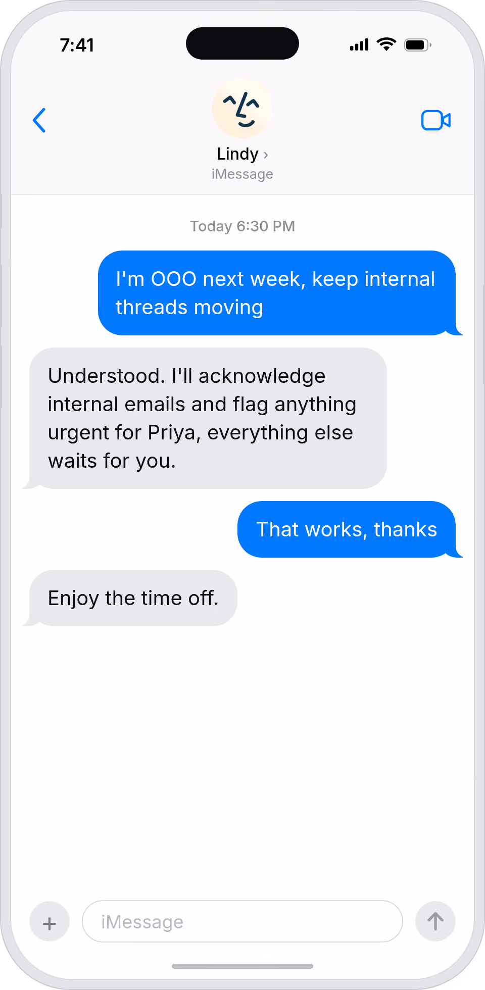 Stay responsive in Outlook without typing every reply