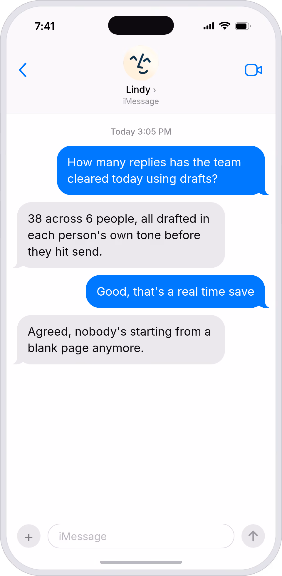 A team-wide email speed boost