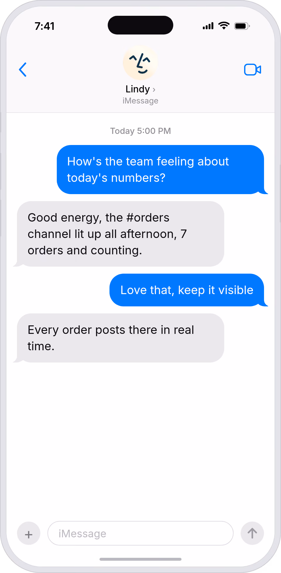 A live feed of every sale, every day