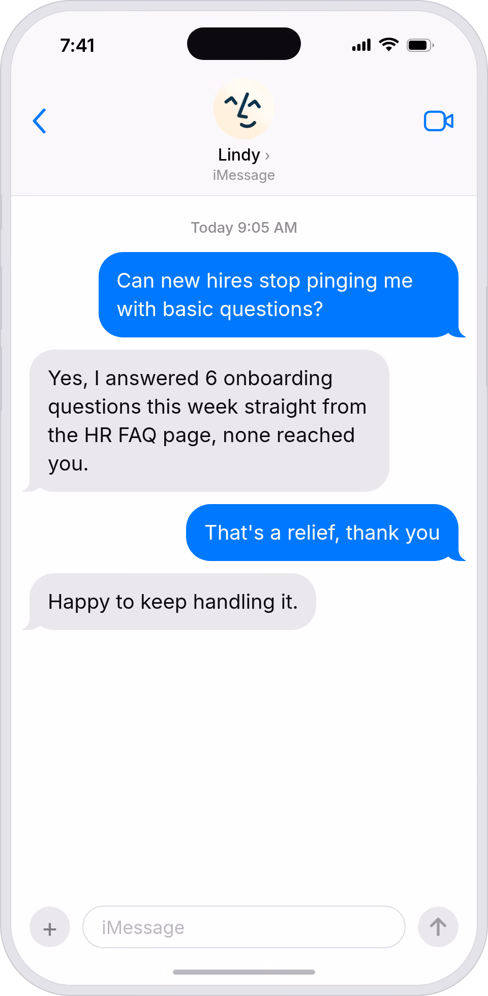 Onboarding questions answer themselves