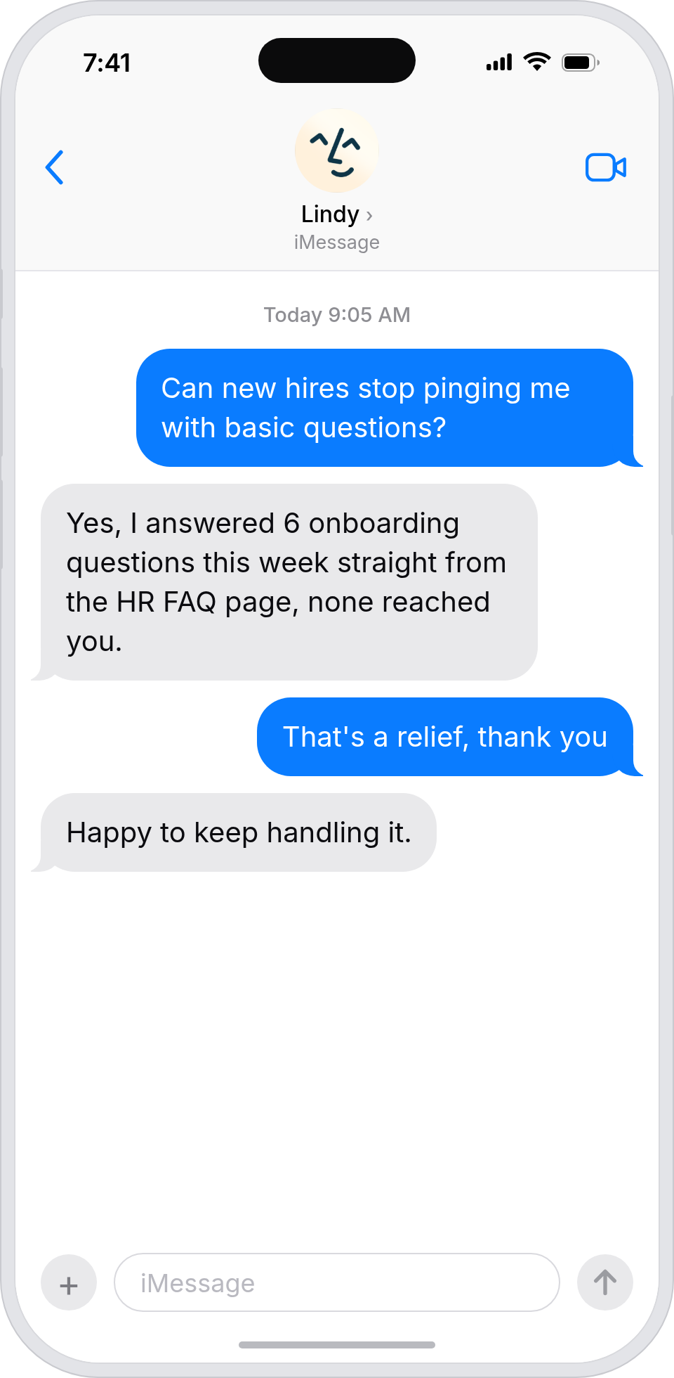 Onboarding questions answer themselves