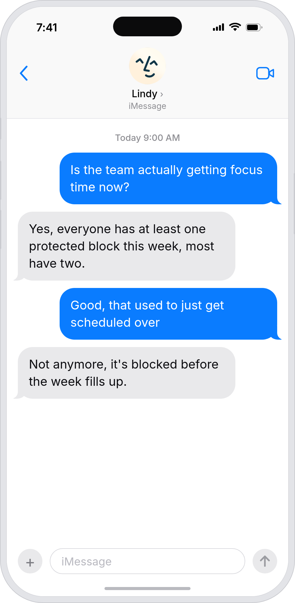 Deep work becomes a team norm
