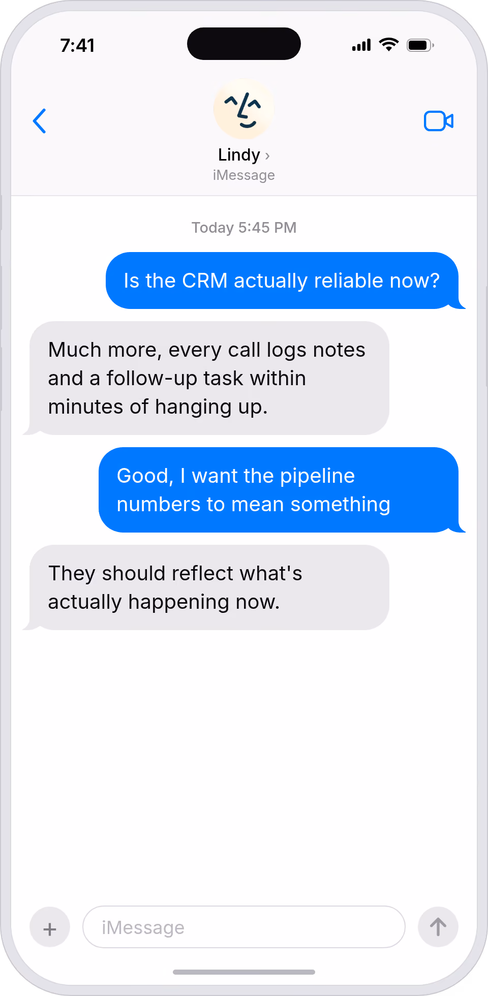 A clean HubSpot without nagging the team