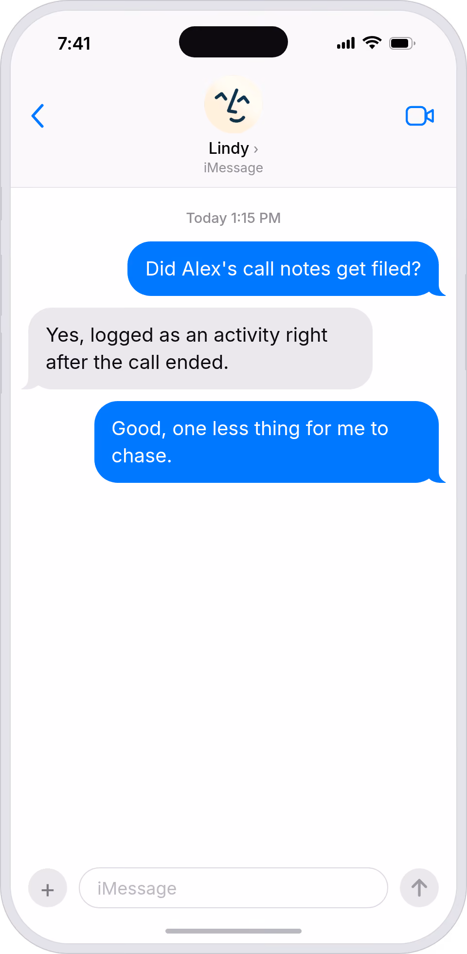 Salesforce stays current without you logging anything