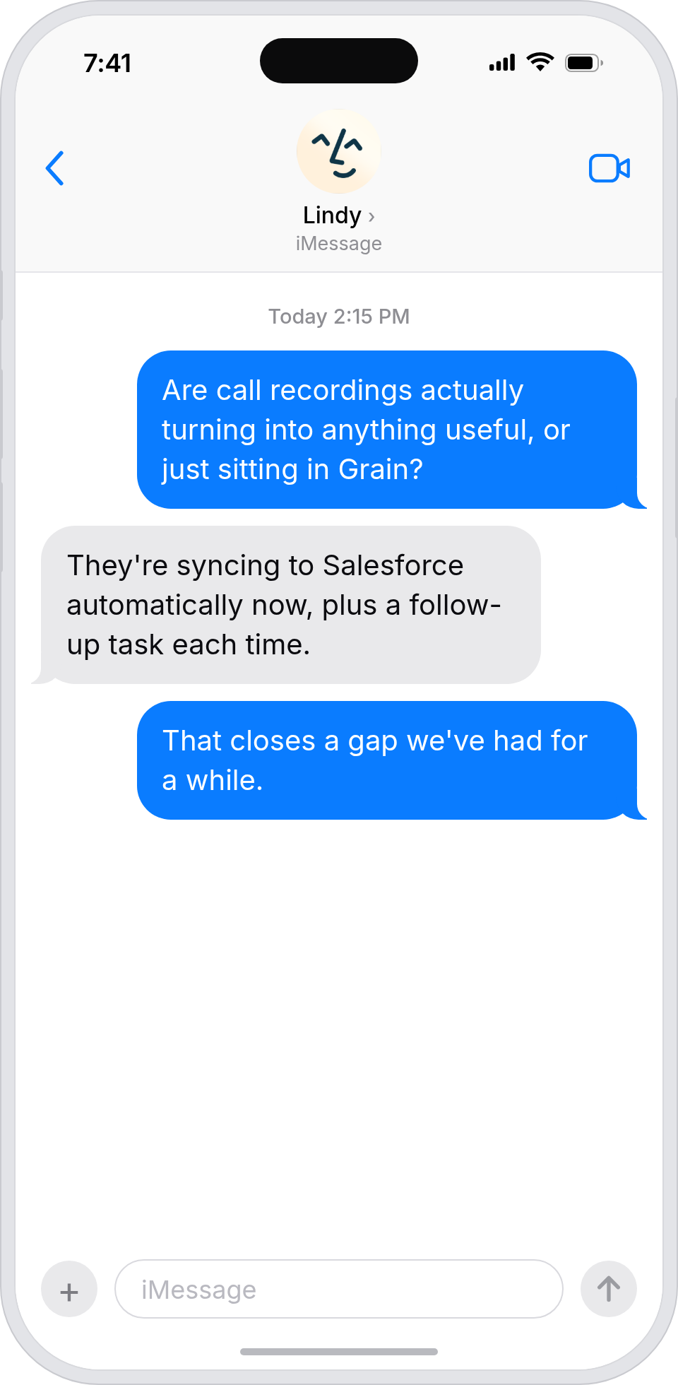 No more after-the-call admin
